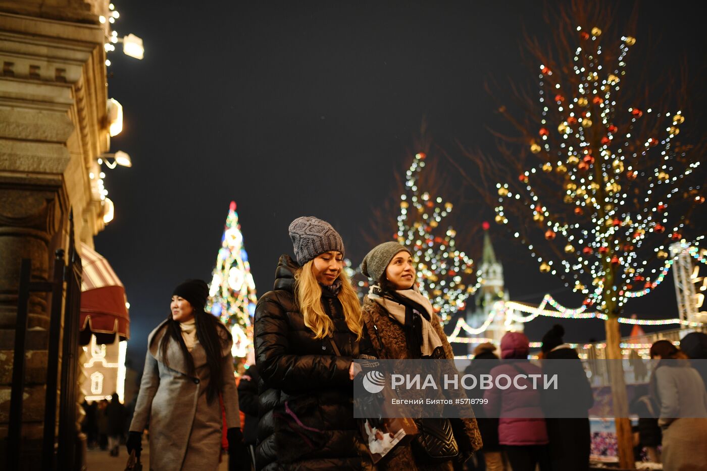 Украшение Москвы к Новому году