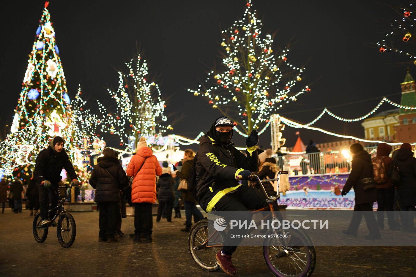 Украшение Москвы к Новому году