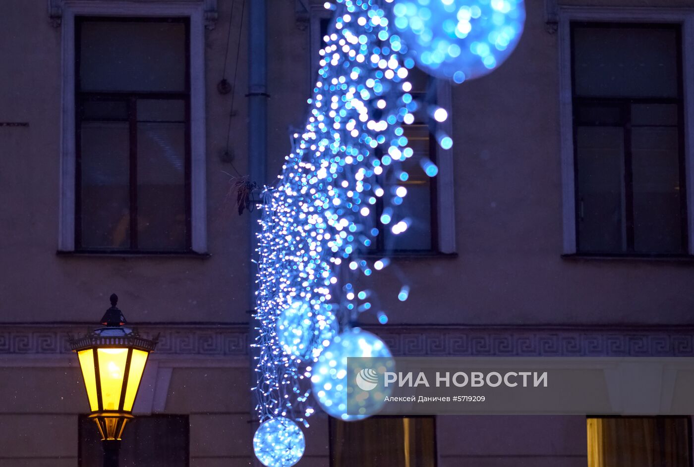 Украшение Санкт-Петербурга к Новому году