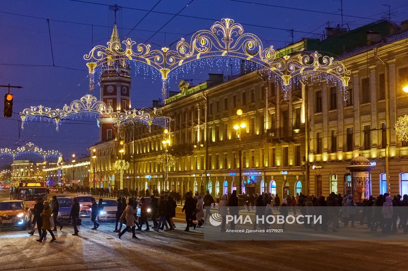 Украшение Санкт-Петербурга к Новому году