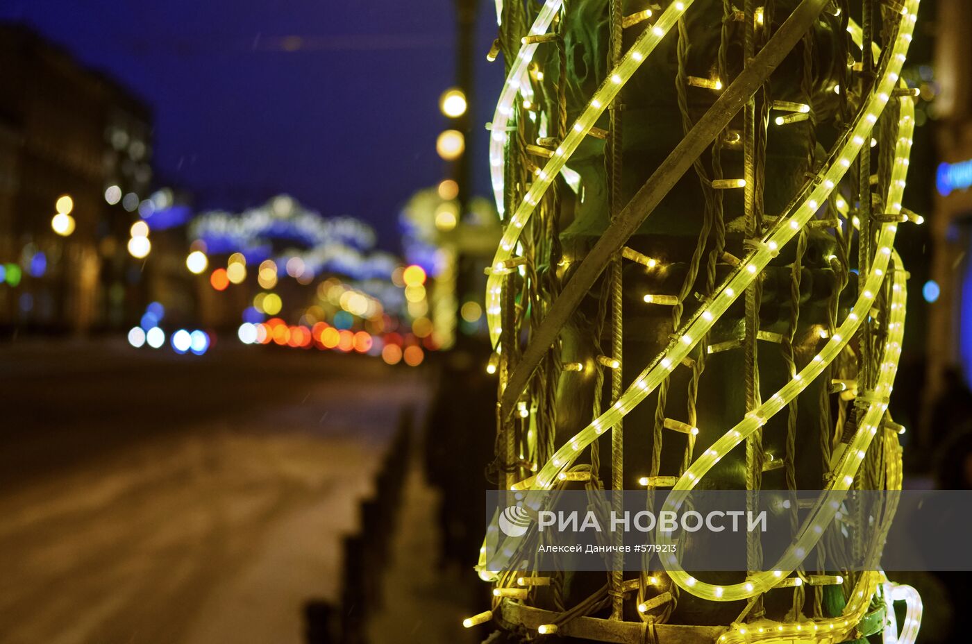 Украшение Санкт-Петербурга к Новому году