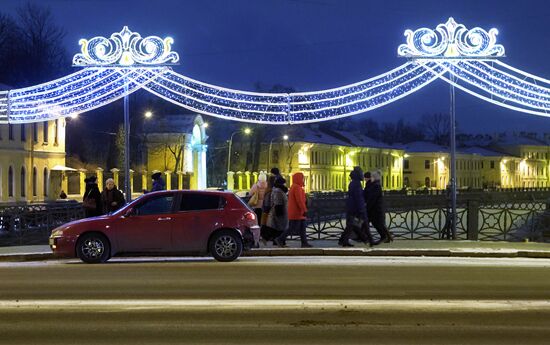 Украшение Санкт-Петербурга к Новому году