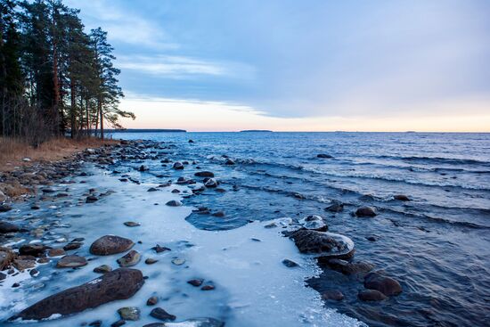 Онежское озеро в Карелии