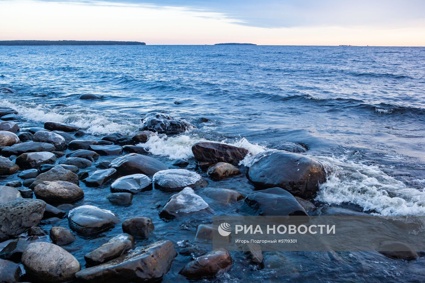 Онежское озеро в Карелии