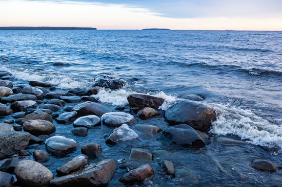 Онежское озеро в Карелии