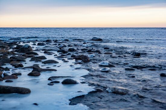 Онежское озеро в Карелии