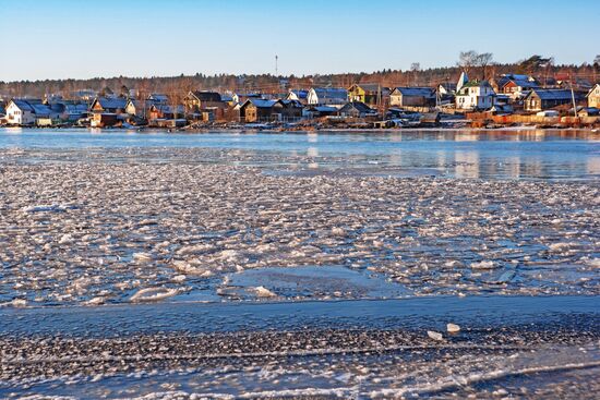 Онежское озеро в Карелии