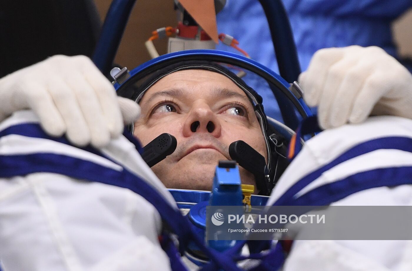 Старт РН "Союз-ФГ" с кораблем "Союз МС-11" с космодрома Байконур