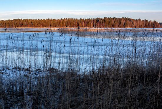 Онежское озеро в Карелии