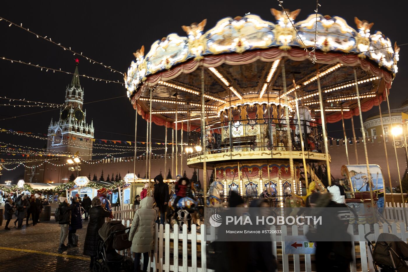Украшение Москвы к Новому году