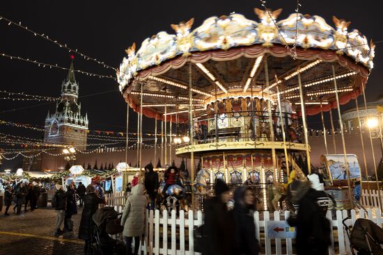 Украшение Москвы к Новому году