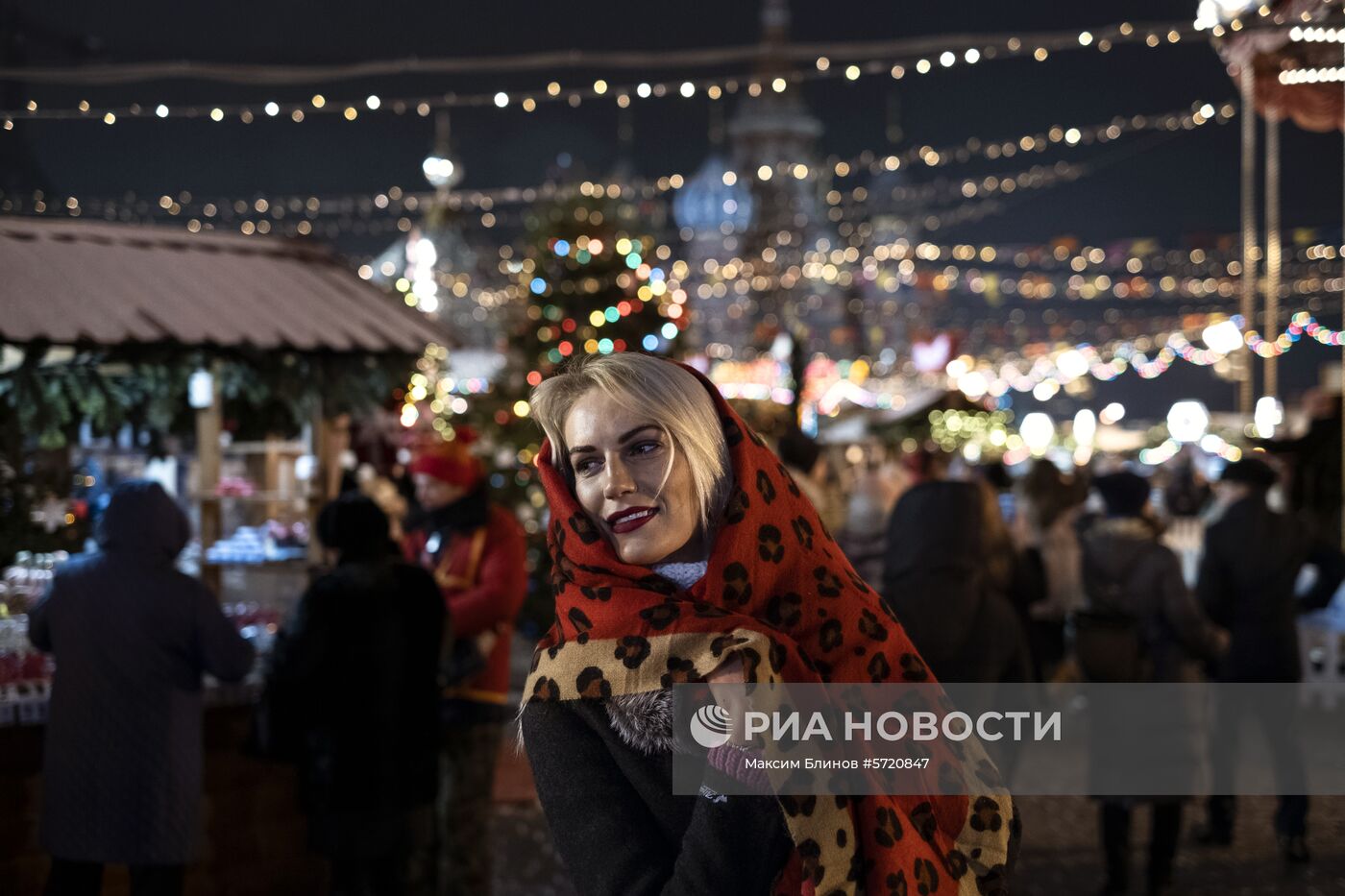 Украшение Москвы к Новому году