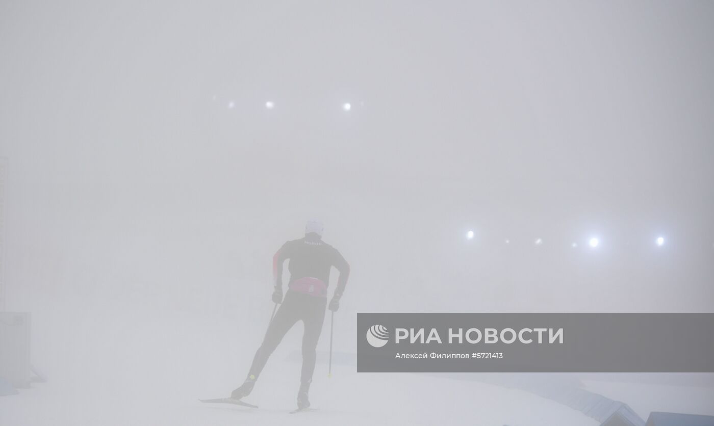 Биатлон. I этап Кубка мира. Мужчины. Индивидуальная гонка