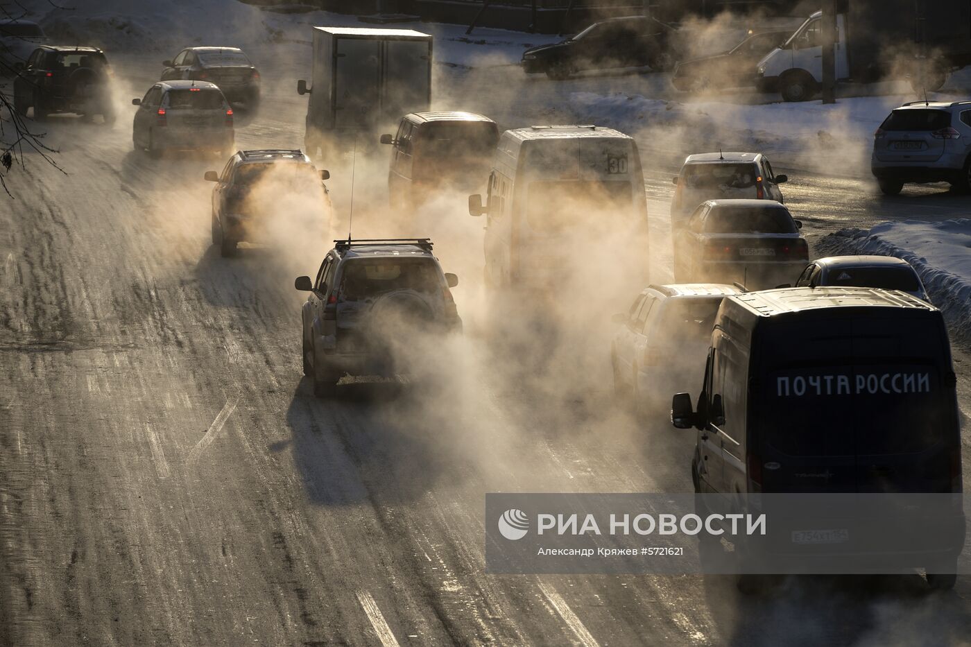 Морозы в Новосибирске