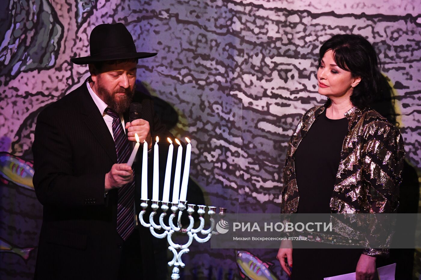 Празднование Хануки в Москве