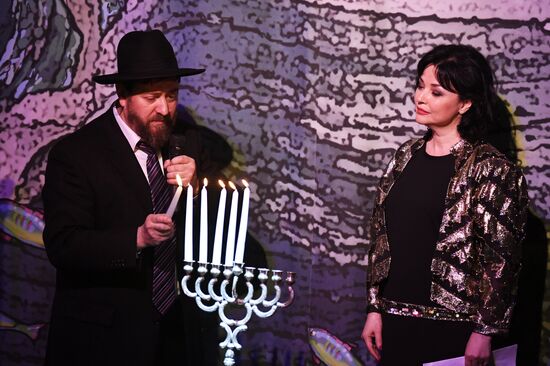 Празднование Хануки в Москве