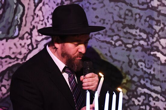 Празднование Хануки в Москве