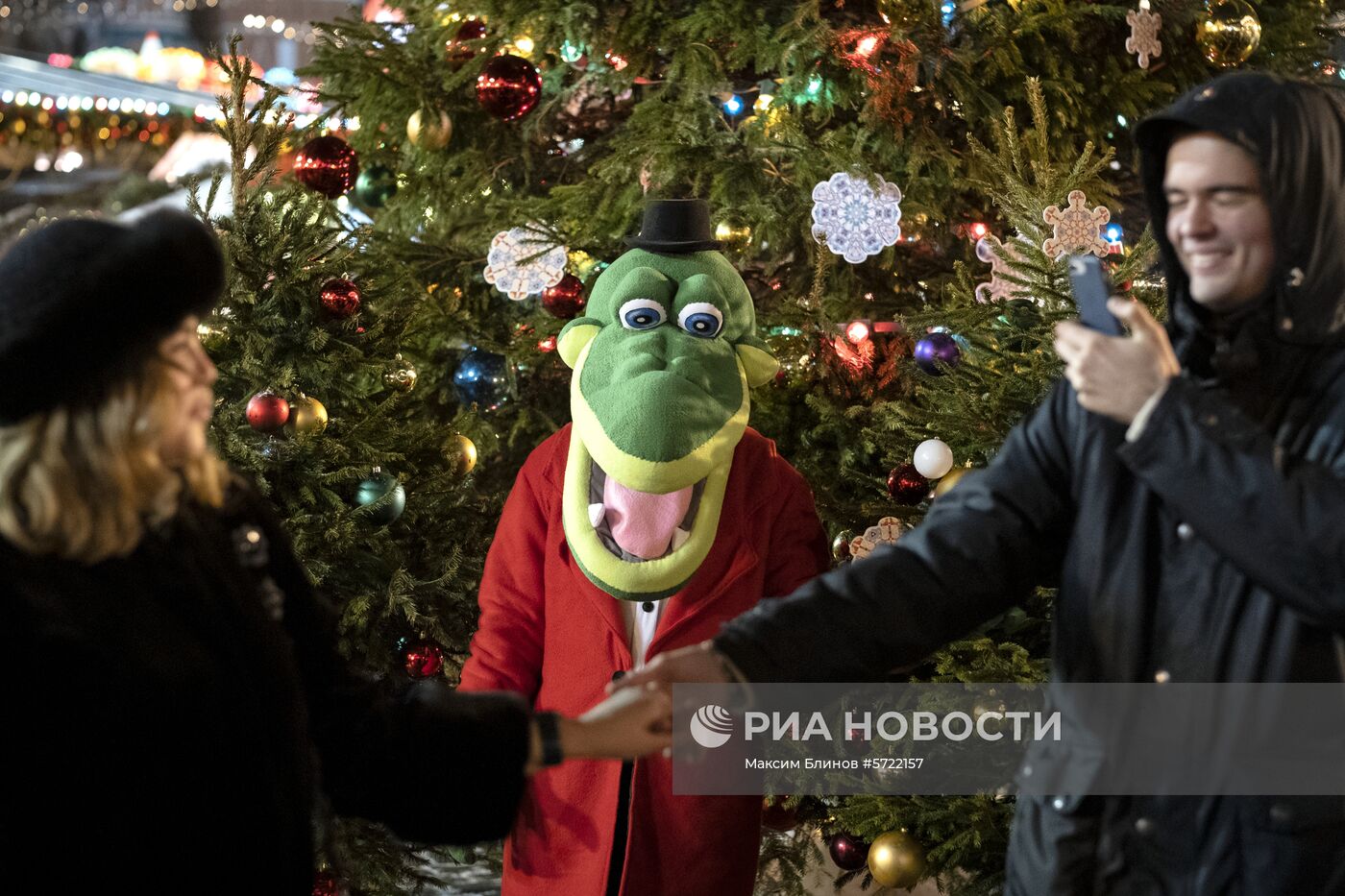Украшение Москвы к Новому году