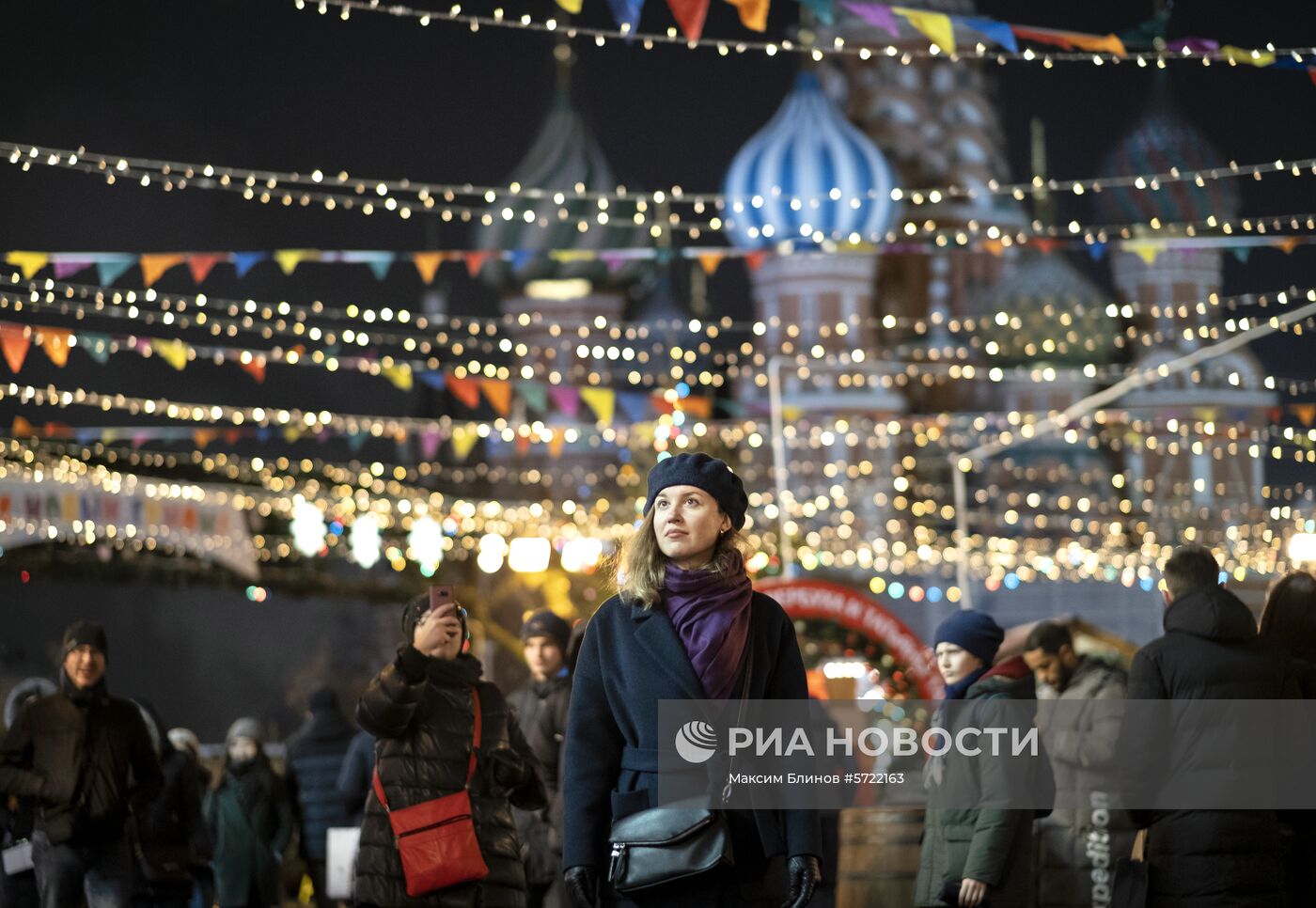 Украшение Москвы к Новому году