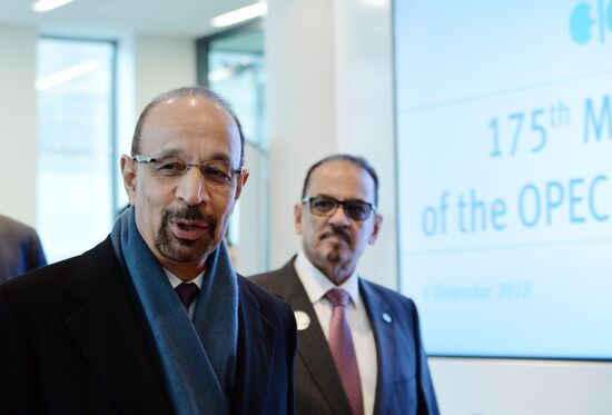 Заседание Организации стран-экспортеров нефти (ОПЕК)