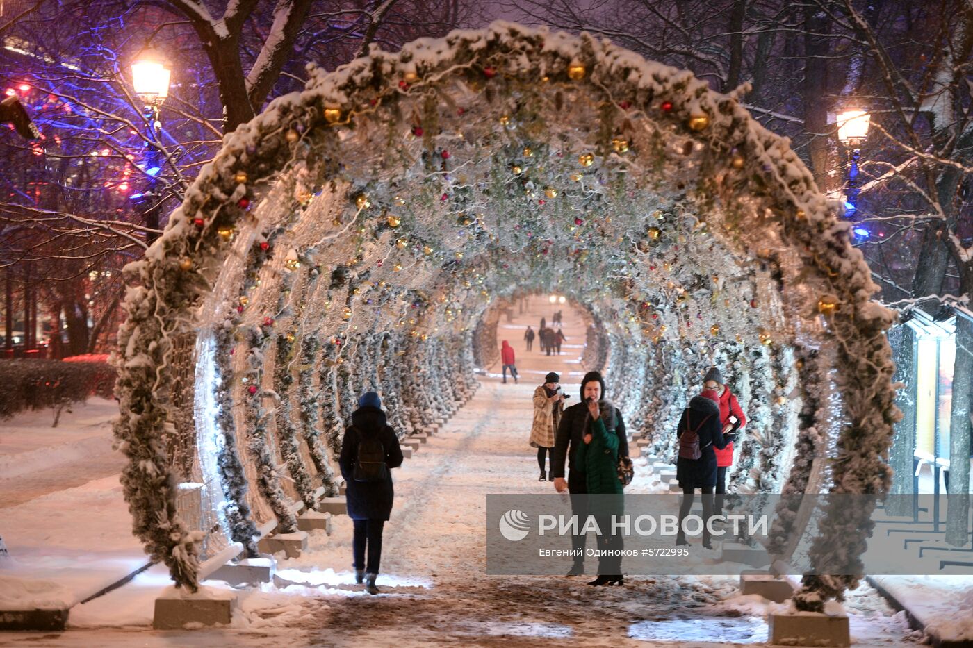 Украшение Москвы к Новому году