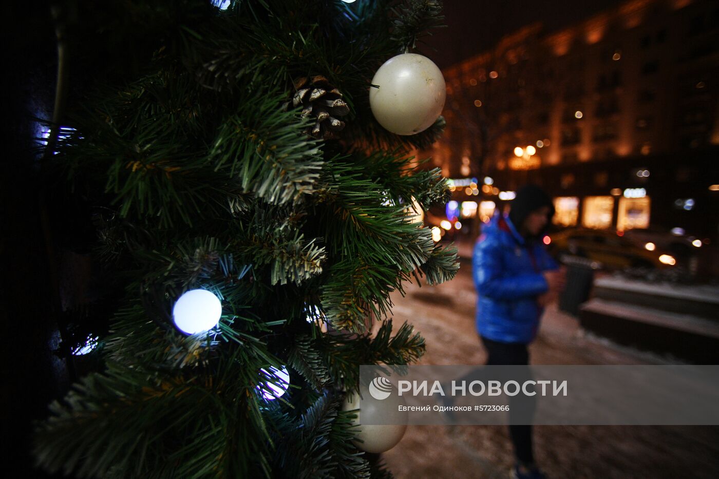 Украшение Москвы к Новому году