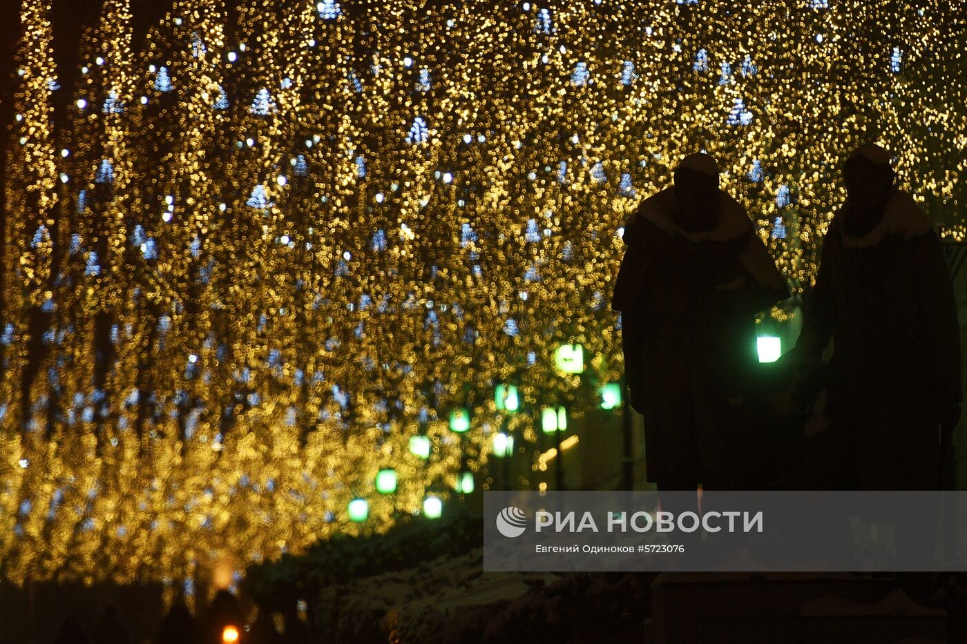 Украшение Москвы к Новому году