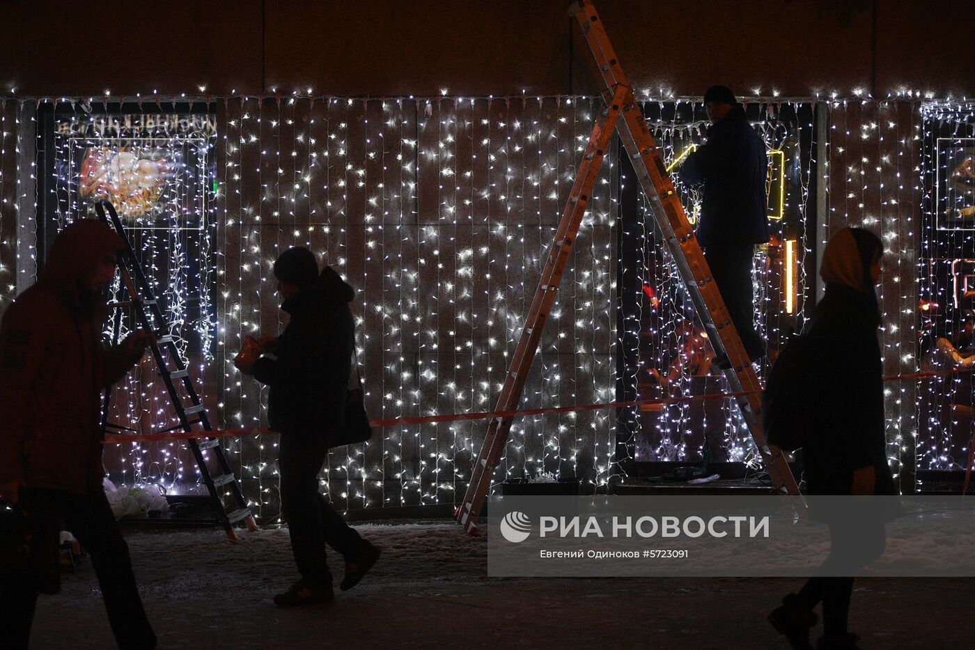 Украшение Москвы к Новому году