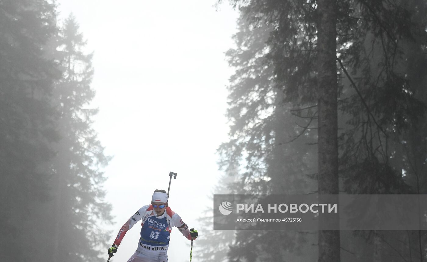 Биатлон. I этап Кубка мира. Женщины. Индивидуальная гонка