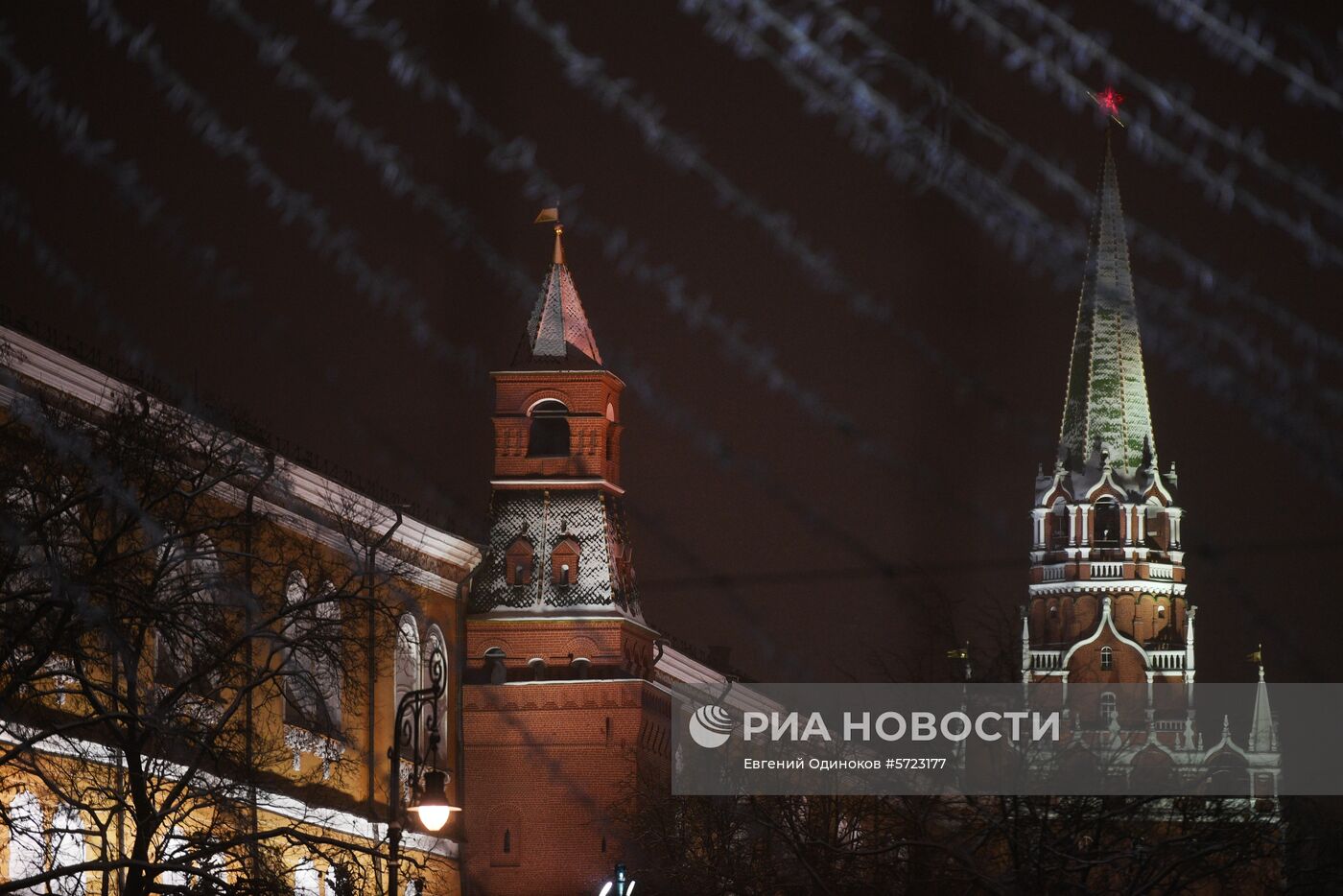 Украшение Москвы к Новому году