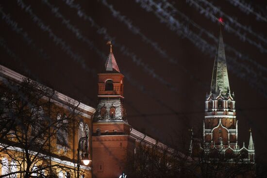 Украшение Москвы к Новому году