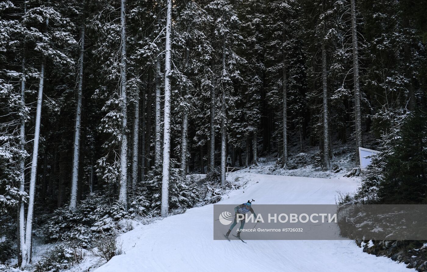 Биатлон. I этап Кубка мира. Женщины. Спринт
