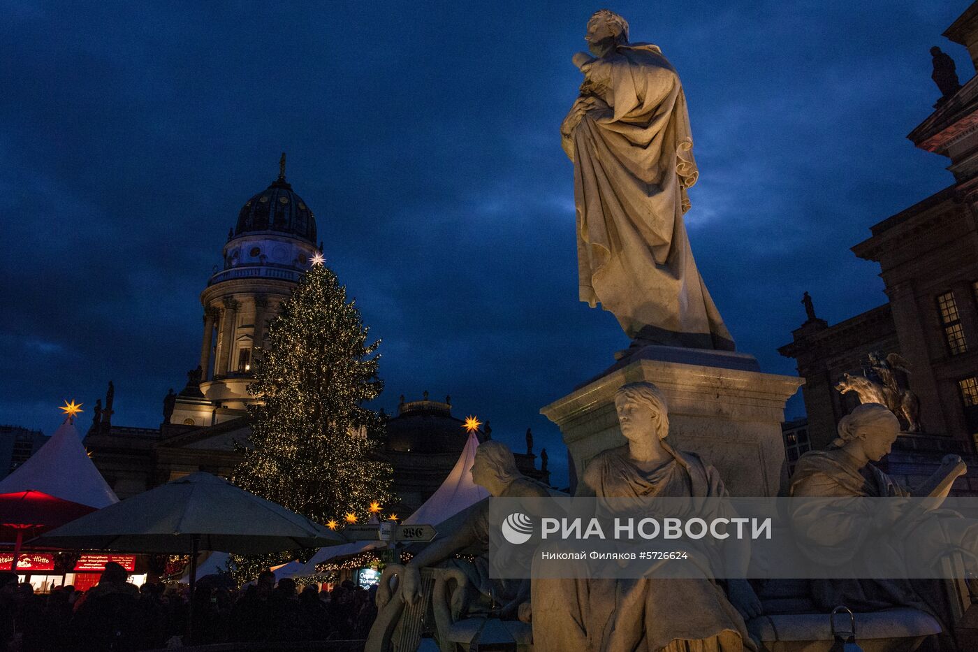 Рождественское украшение Берлина