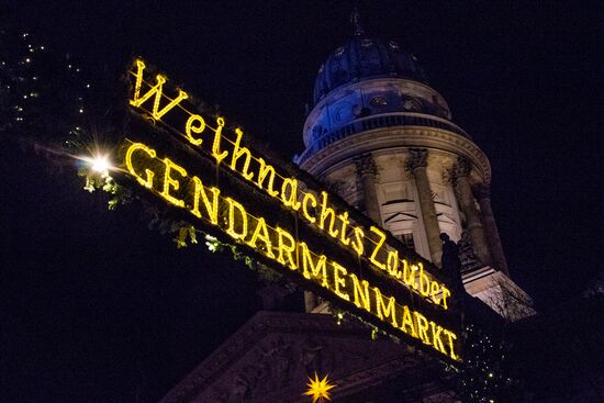 Рождественское украшение Берлина