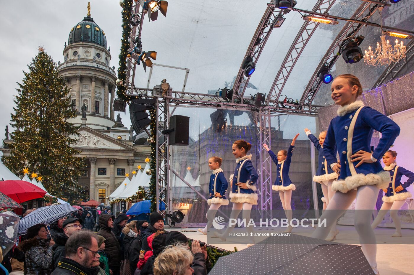 Рождественское украшение Берлина