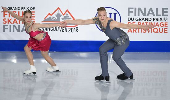  Фигурное катание. Финал ГП. Юниоры. Пары. Произвольная программа