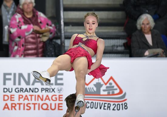  Фигурное катание. Финал ГП. Юниоры. Пары. Произвольная программа