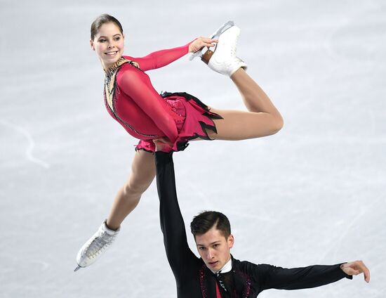  Фигурное катание. Финал ГП. Юниоры. Пары. Произвольная программа