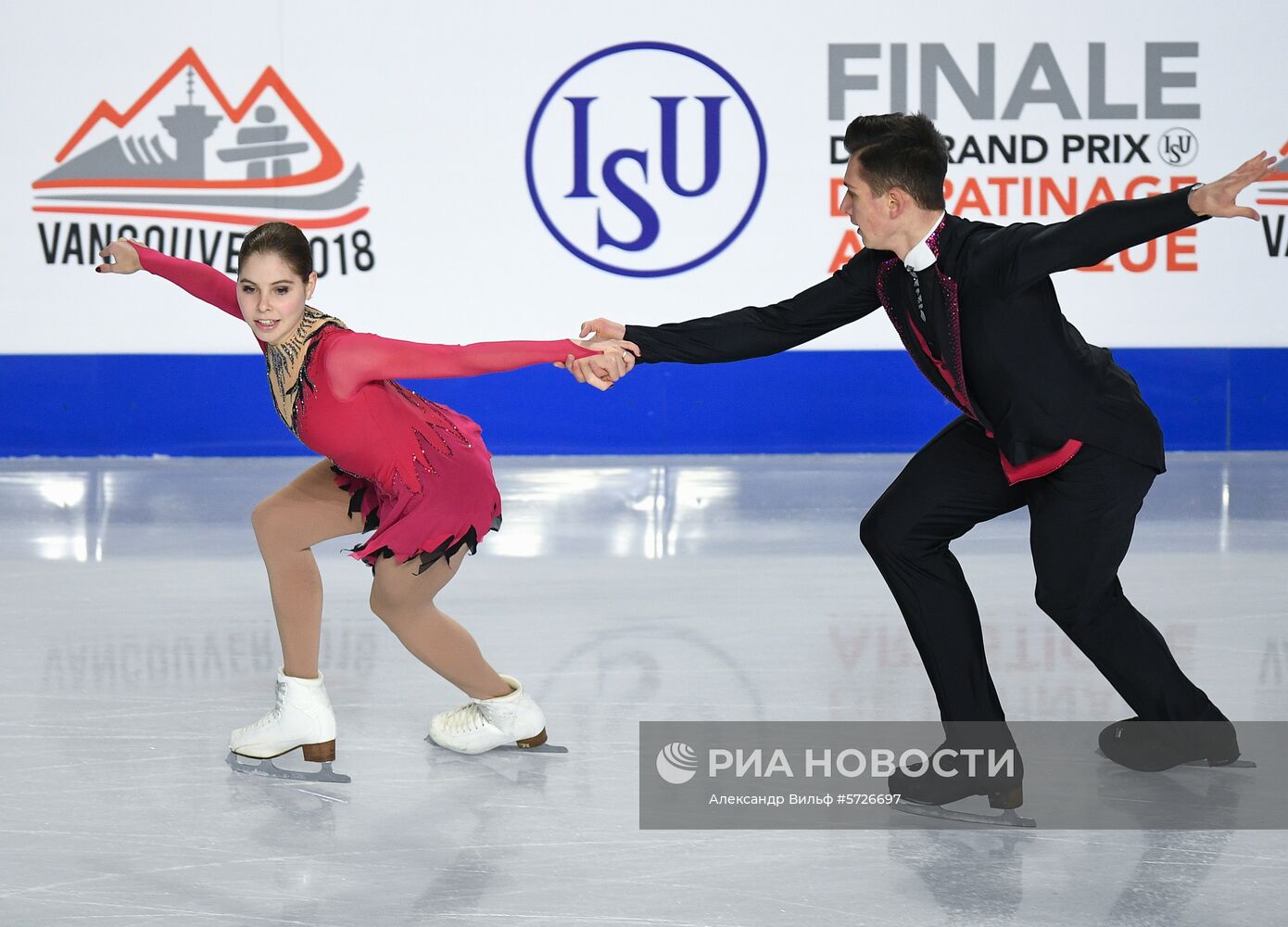 Фигурное катание. Финал ГП. Юниоры. Пары. Произвольная программа