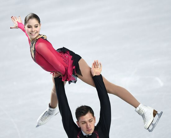  Фигурное катание. Финал ГП. Юниоры. Пары. Произвольная программа