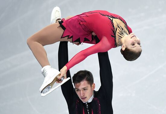  Фигурное катание. Финал ГП. Юниоры. Пары. Произвольная программа