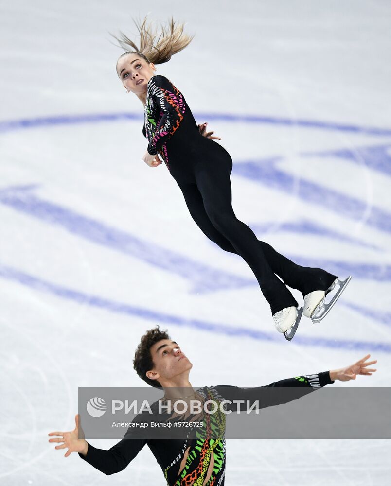 Фигурное катание. Финал ГП. Юниоры. Пары. Произвольная программа