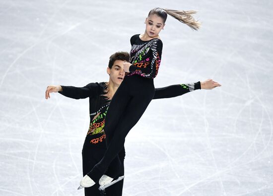  Фигурное катание. Финал ГП. Юниоры. Пары. Произвольная программа