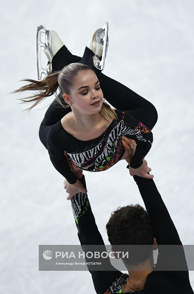 Фигурное катание. Финал ГП. Юниоры. Пары. Произвольная программа