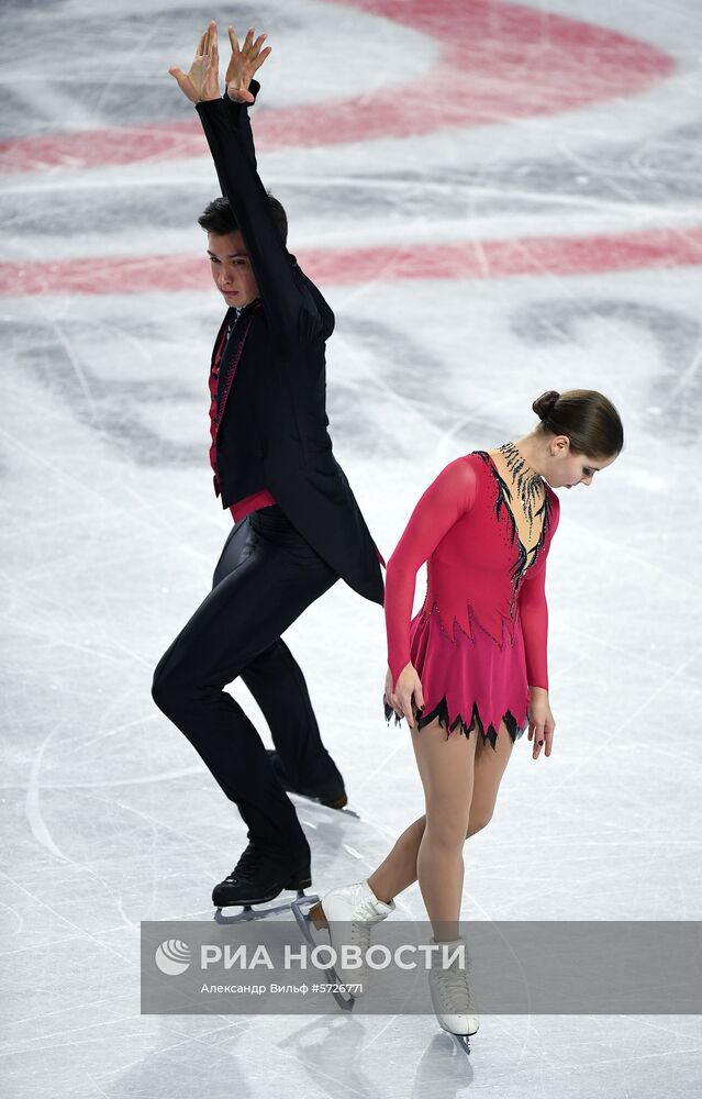 Фигурное катание. Финал ГП. Юниоры. Пары. Произвольная программа