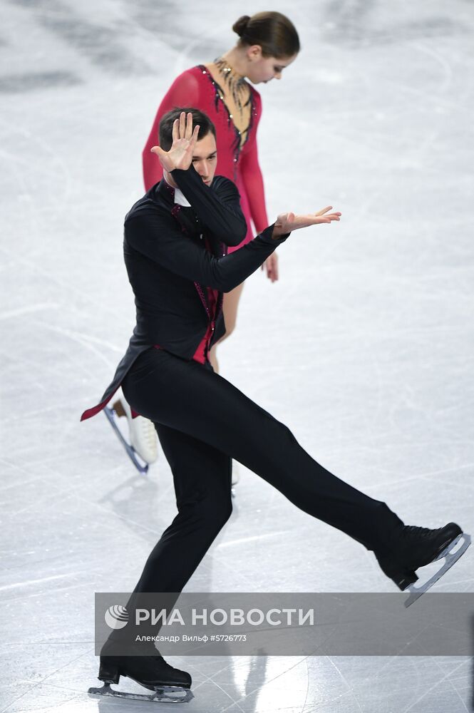 Фигурное катание. Финал ГП. Юниоры. Пары. Произвольная программа