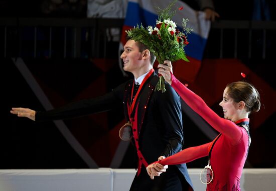  Фигурное катание. Финал ГП. Юниоры. Пары. Произвольная программа