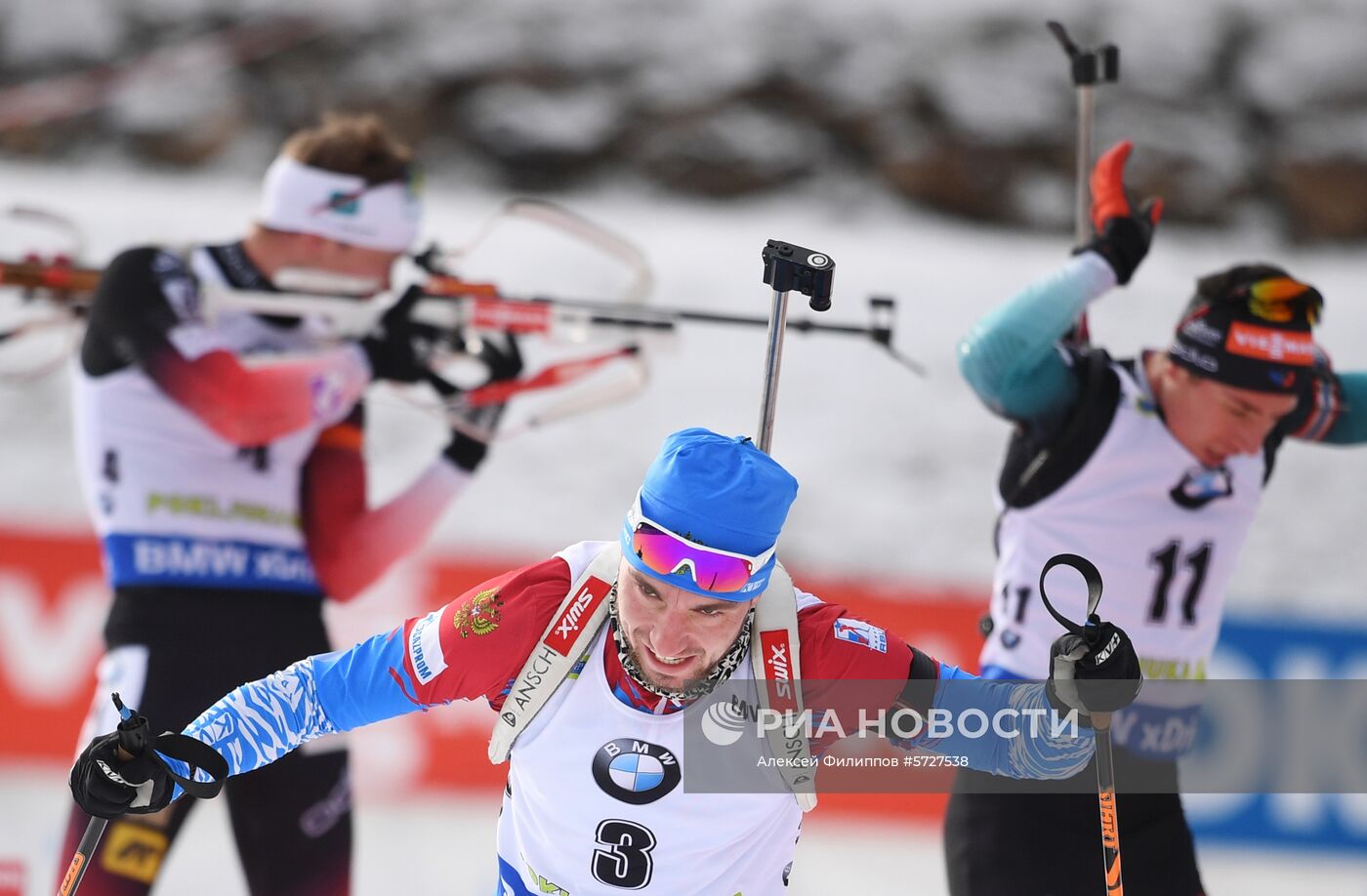 Биатлон. I этап Кубка мира. Мужчины. Гонка преследования