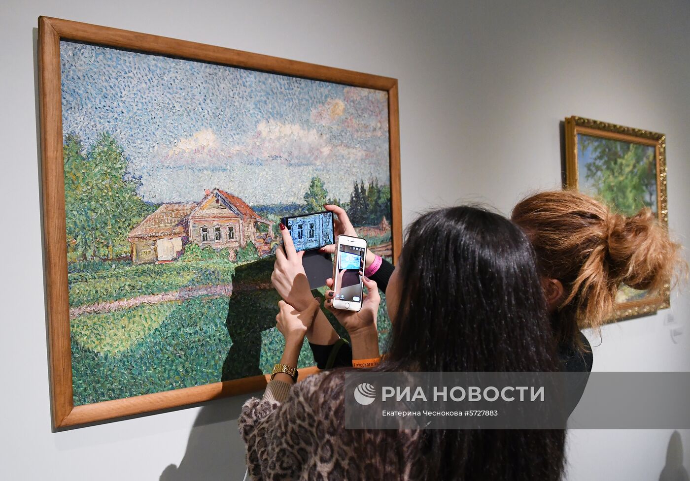 Презентация AR-проекта от РИА Новости в Музее русского импрессионизма