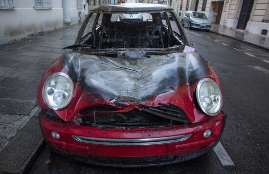 Последствия протестов в Париже 